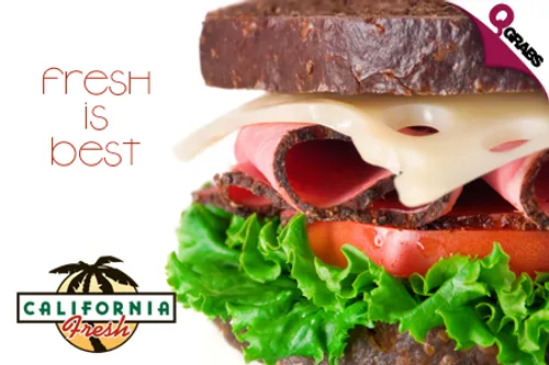 For QR49 Get 2 Delicious Combo Meals: Sandwich OR Salad and Chips PLUS Smoothie! (QR98 Value)